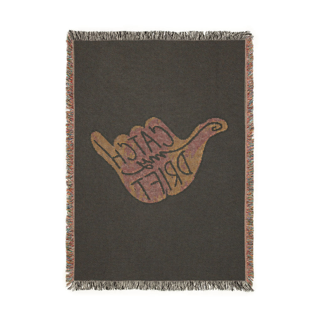 Catch My Drift Woven Blanket - Custom Throw for Cozy Home, Gift for New Homeowners, Housewarming, or Special Occasions