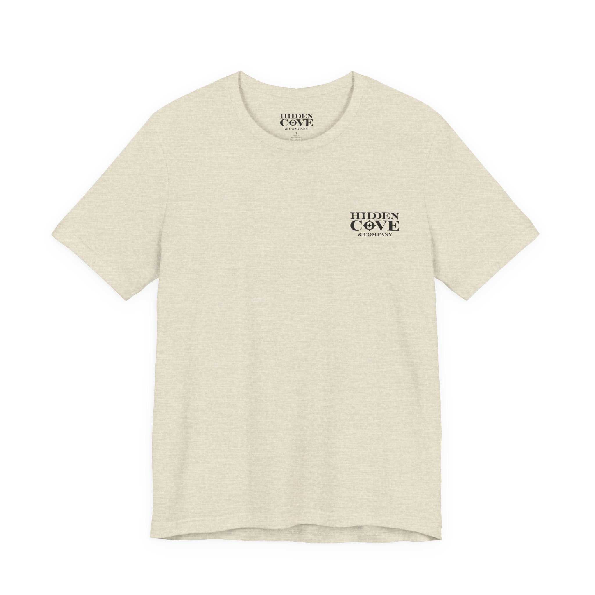 Wake Zone T-Shirt, Hand Drawn Back Design With Front Chest Logo, Bella Canvas T-Shirt