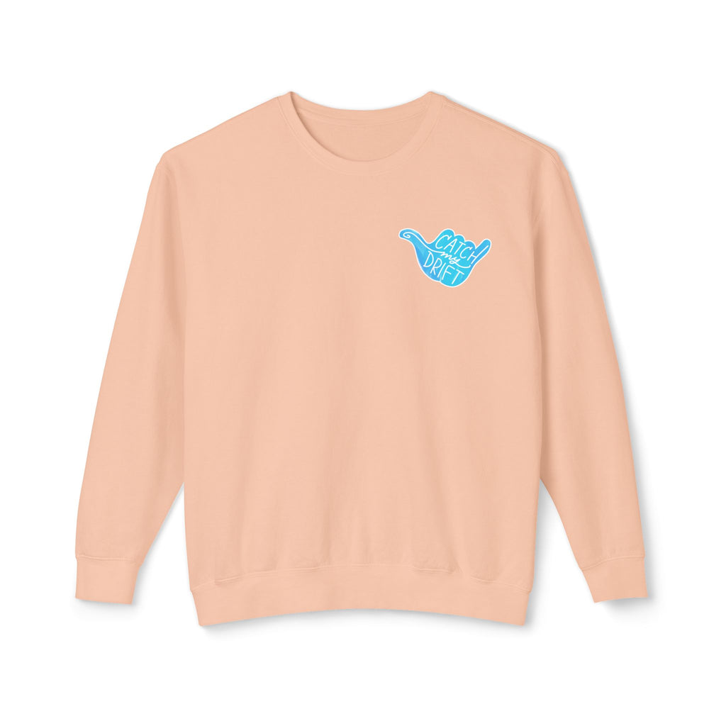 Catch My Drift Sweatshirt, Hand Drawn Design, Unisex Comfort Colors Sweatshirt