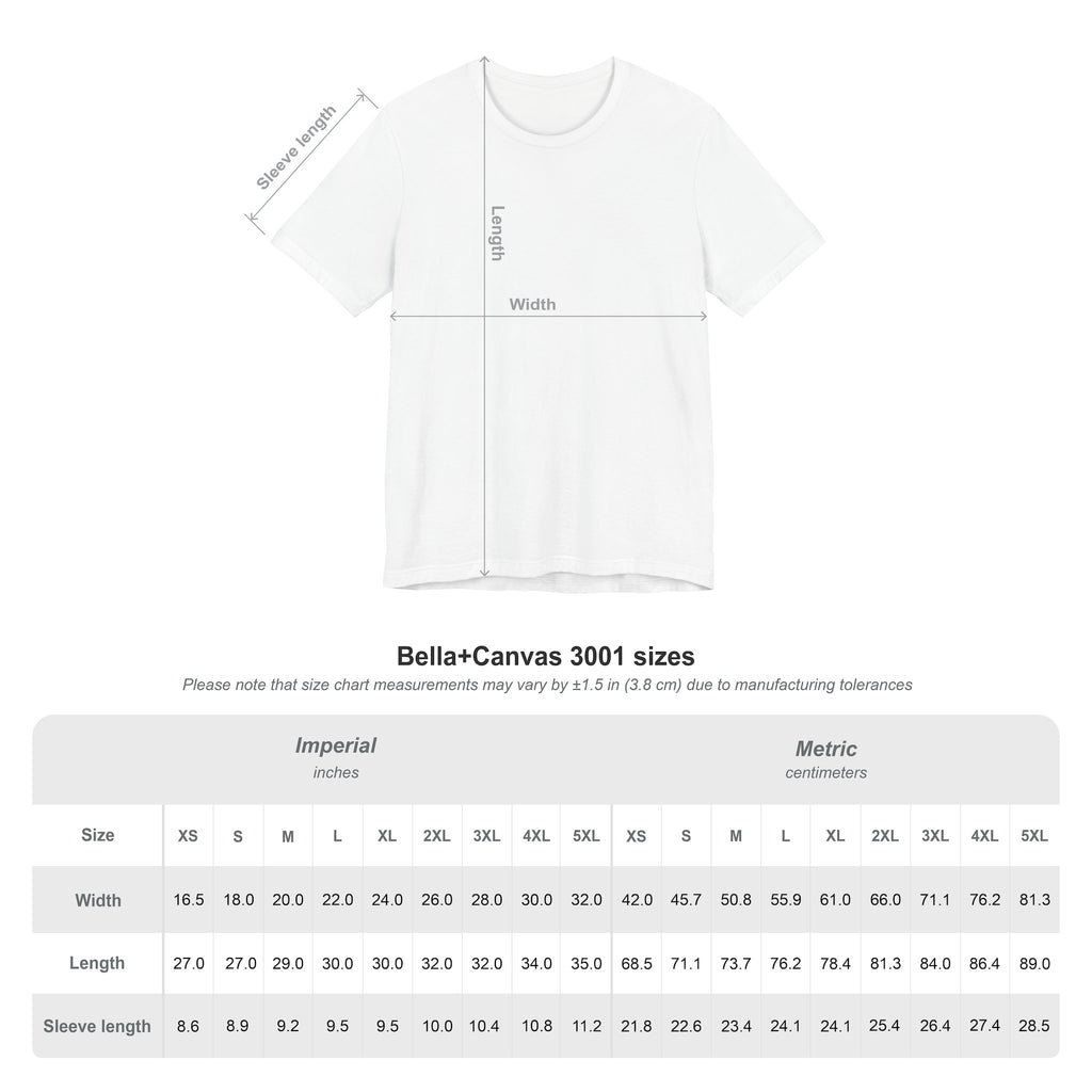 Lake It Easy Tee, Hand-lettered Left Chest Design, Bella Canvas T-Shirt