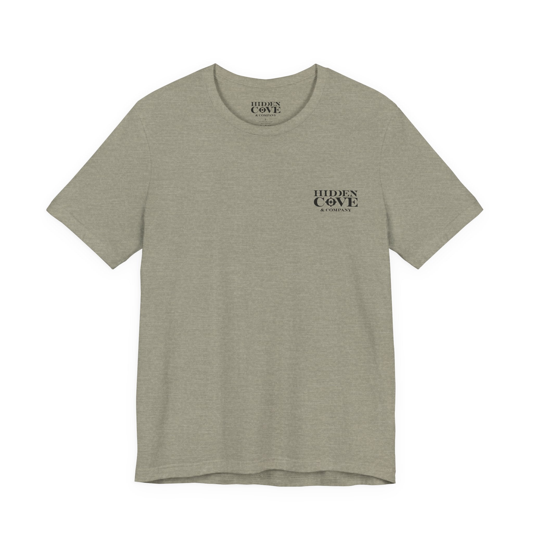 Wake Zone T-Shirt, Hand Drawn Back Design With Front Chest Logo, Bella Canvas T-Shirt