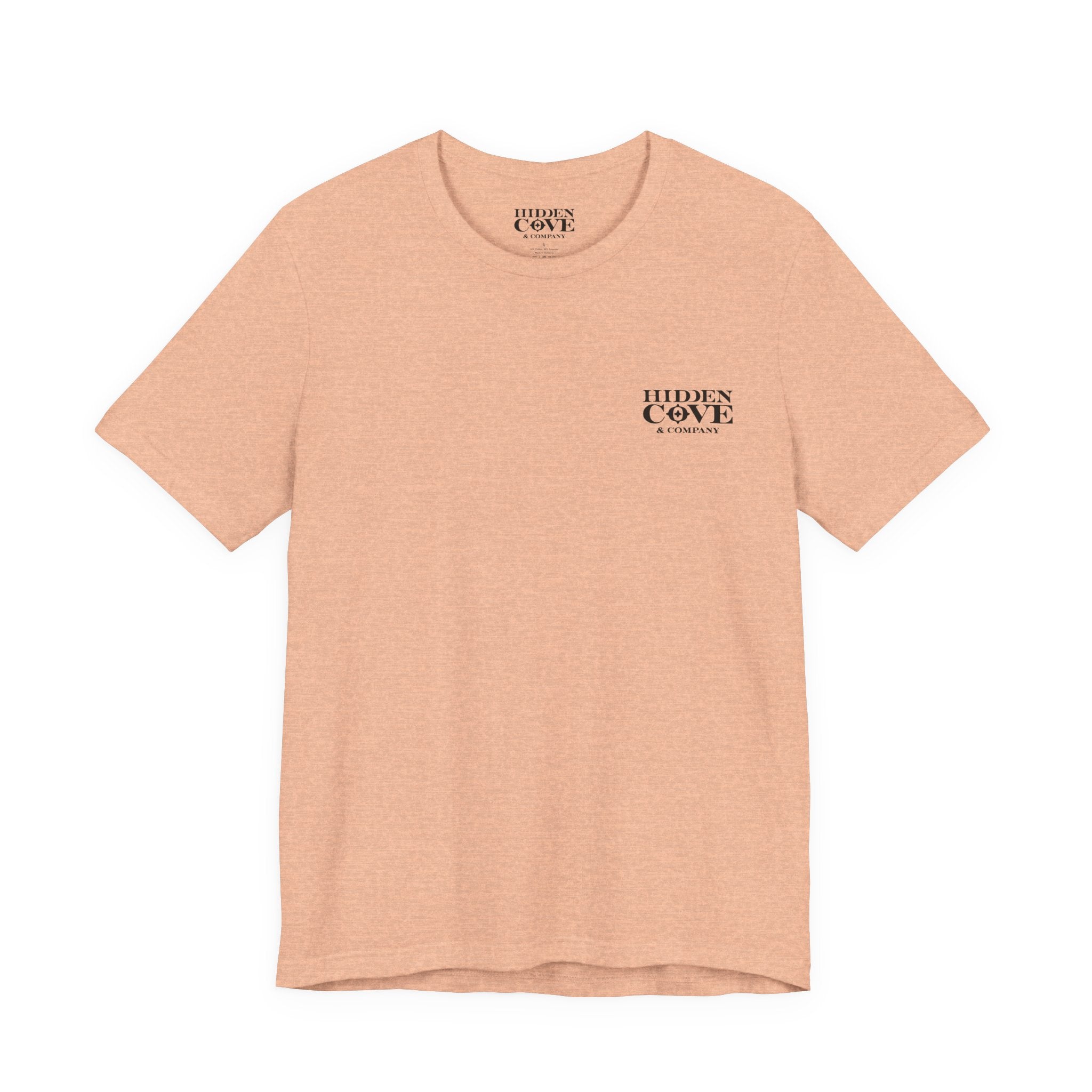 Wake Zone T-Shirt, Hand Drawn Back Design With Front Chest Logo, Bella Canvas T-Shirt